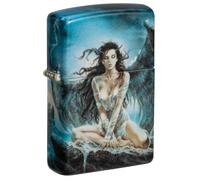 Zippo Windproof Lighter, Luis Royo Design - 540°, Colour Image - Refillable, Reusable, Windproof Design - Comes in Gift Box - Made in the USA