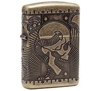 Zippo Windproof Lighter Metal Long Lasting Zippo Lighter Antique Brass
