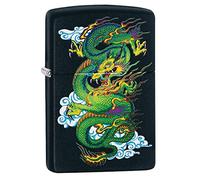 Zippo Windproof Lighter | Metal Long Lasting Zippo Lighter | Best with Zippo Lighter Fluid | Refillable Lighter | Perfect for Cigarettes Cigars Candles | Pocket Lighter Fire Starter | Dragon Lighters