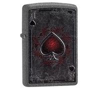 Zippo Petrol Lighter, Brass, Ace Red, 1 x 6 x 6 cm