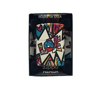 Zippo Windproof Lighter - Original Petrol Lighter - Special Edition - Outdoor Lighter - Made in USA - Folding Lighter - Lighter - Cool Stick Lighter - Special Edition - Britto Pow Love