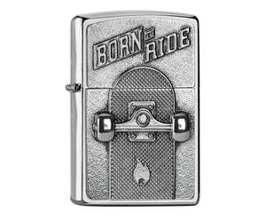 Zippo Windproof Lighter - Skateboard - Refillable - Gift Box - Metal - Made in USA