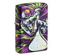 Zippo Windproof Lighter - Space Out Model - Multicolour with 540 Colour Print - Refillable - Reusable - Windproof Design - Gift Box - Metal - Made in USA