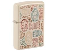 Zippo Lighter, Metal, Black Matte, One Size