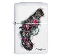 Zippo Windproof Lighter | Metal Long Lasting Zippo Lighter | Best with Zippo Lighter Fluid | Refillable Lighter | Perfect for Cigarettes Cigars Candles |Pocket Lighter Fire Starter | Spazuk Artist