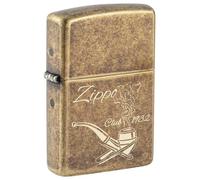 Zippo Windproof Lighter - Zippo Pipe Design - Refillable - Gift Box - Metal - Made in USA