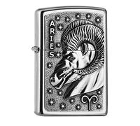 Genuine ZIPPO Lighters 12 Zodiacs Windproof Petrol Refillable Cigarette Lighter