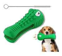 ZIPPY Dog Chew Toys for Aggressive Chewers Alligator Head Large Medium Breed Nearly Indestructible Dog Chewers Toothbrush Rubber Dog Teeth Cleaning