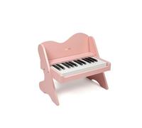 ZIPPY Kids Piano Keyboard, 25 Keys Digital Piano for Kids, Volume Adjustable, Mini Music Educational Instrument Toy, Wood Toy for Toddlers Girls Boys (Pink)