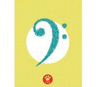 Zippy Music Bass Clef graph notebook 2: A merry graph paper notebook for kids, students and teachers, for math and other educational use, 120 Pages, ... Music-inspired premium illustrated cover