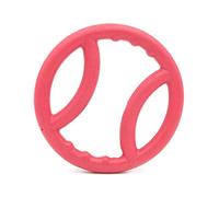 Zippy Paws ZippyTuff Squeaky Ring - Pink Dog Plush Toy with 1 built in squeaker Squeaker for Dogs
