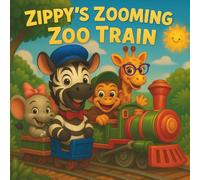 Zippy’s Zooming Zoo Train: Children's Storybooks| All Aboard for an Animal Adventure! | Adventure| Trains| Nursery Rhymes| Zoo Animals| For ages 3-8| 30 Pages| Size 8.5 x 8.5 (Childrens Books)