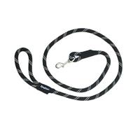 ZippyPaws Climbers Mountain Climbing Rope Dog Leash (Black, 6-Feet) - Dog Lead