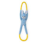 ZippyPaws Easter RopeTugz® - Bunny - No-Stuffing Squeaky Dog Toy