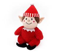 ZippyPaws Holiday Cheeky Chumz - Red Elf