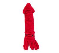 ZippyPaws - Jigglerz Tough Stuffing Squeaky Plush Dog Toy, Ocean Themed Toys - Squid