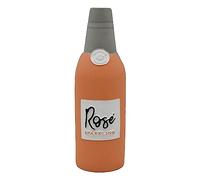 ZippyPaws - Latex Happy Hour Crusherz, Drink Themed Crunch Water Bottle Dog Toy - Rose