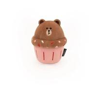 ZippyPaws LINE Friends NomNomz® Cupcake - Brown