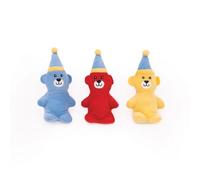 ZippyPaws Miniz 3-Pack - Birthday Bears 24/cs