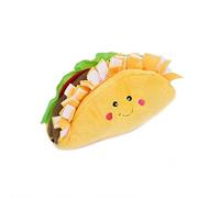 ZippyPaws - NomNomz Plush Squeaker Dog Toy For The Foodie Pup - Taco