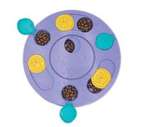 ZippyPaws - SmartyPaws - Puzzler Dog Toy - 3 in 1 Interactive Dog Toy Puzzle, Teaches Problem Solving Skills, Purple
