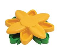 ZippyPaws SmartyPaws Puzzler - Sunflower - No-Stuffing Squeaky Dog Toy