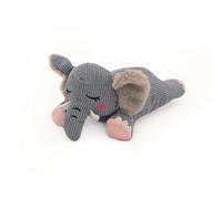ZippyPaws Snooziez with Shhhqueaker - Elephant 24/cs - No-Stuffing Squeaky Dog Toy
