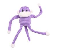 ZippyPaws Spencer Crinkle Monkey - Purple - Small