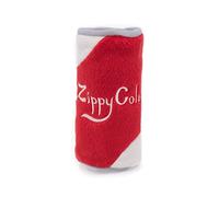 ZippyPaws - Squeakie Can, Stuffing Squeaker Plush Beverage Dog Toy - Zippy Cola