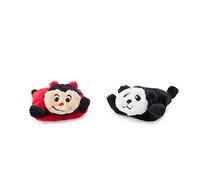 ZippyPaws Squeakie Pads - 2-Pack, Ladybug, Panda