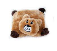 ZippyPaws - Squeakie Pads No Stuffing Plush Dog Toy - Bear