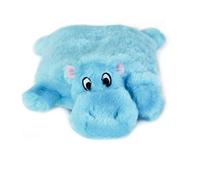 ZippyPaws - Squeakie Pads No Stuffing Plush Dog Toy - Hippo