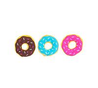 ZippyPaws ZP896 Miniz 3 Pack Donutz Squeak Toy