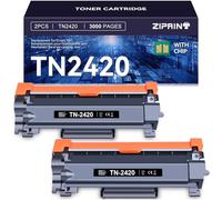 ZIPRINT Toner Cartridge Replace Brother TN2420 TN2410 for Brother HL-L2310D HL-L2350DN HL-L2350DW HL-L2370DN HL-L2375DW DCP-L2510D L2530DW MFC-L2710DN MFC-L2710DW L2730DW L2750DW (2750DW Black