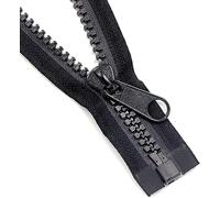 Zips, 1pcs Replacement Open End Zipper for Sleeping Bags,(90cm)