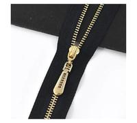 Zips for Sewing 10Pcs 15-70cm Zippers Auto Lock Decoration Zipper for Bags Jacket Clothing Zips Tailor Repair Sewing Accessories(B260-Black,OpenEnd-No3-60cm)