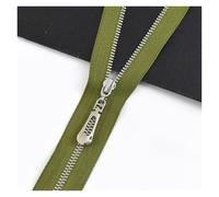 Zips for Sewing 10Pcs 15-70cm Zippers Auto Lock Decoration Zipper for Bags Jacket Clothing Zips Tailor Repair Sewing Accessories(B89-ArmyGreen,CloseEnd-No3-18cm)