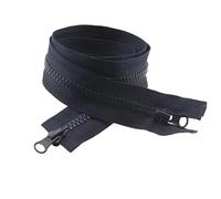 Zips for Sewing 2/5Pcs 80-150cm Sewing Zippers for Clothes Separating Zipper 5# Open-End Double Sliders Bags Zip(Deep Blue,NO5-5PCS_100CM)