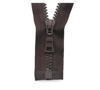 Zips for Sewing 5# Resin Zipper 5pcs Open End Zip for Jacket Black Sleeping Bag Tent Accessories Zipper DIY Garment Sewing Zips 55/60/70/80/90cm(Coffee,70cm)