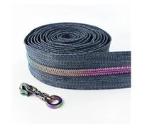 Zips for Sewing 5# Zipper Tape by The Meter Nylon Zipper Sliders Bag Shoes Zip Pulls Closures Plastic Coil Zips Repair Kit DIY Sewing Accessory(ZA481ZT199-12,3Meter3PcsSlider)