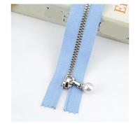 Zips for Sewing 6Pcs 3# Zippers for Jacket 15-30cm Close-end Zip Garment Pocket Decor Zipper Closure Repair Kit DIY Bag Sewing Accessories(ZA079-LightBlue,20cm-3Pcs)