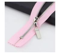 Zips for Sewing 6Pcs 3# Zippers for Jacket 15-30cm Close-end Zip Garment Pocket Decor Zipper Closure Repair Kit DIY Bag Sewing Accessories(AP393-PinkSilver,30cm-3Pcs)