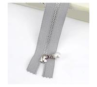 Zips for Sewing 6Pcs 3# Zippers for Jacket 15-30cm Close-end Zip Garment Pocket Decor Zipper Closure Repair Kit DIY Bag Sewing Accessories(ZA079-Grey,20cm-3Pcs)