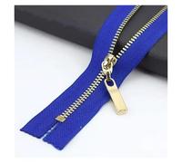 Zips for Sewing 6Pcs 3# Zippers for Jacket 15-30cm Close-end Zip Garment Pocket Decor Zipper Closure Repair Kit DIY Bag Sewing Accessories(RoyalBlue1Gold,18cm-3Pcs)