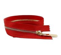 Zips for Sewing Two-Way Zip 4Pcs 3# Metal Zippers 15-70cm Close-End Open-End Zips for Bag Pocket Garment Decor Zipper Repair Kit DIY Sewing Accessory(1,50cm)