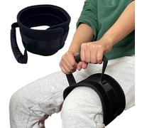 ZipSeven Thigh Lifter Strap Leg Lifting Strap Pull Up Assistance Belt Foot Transfer Aid Knee Lifter Loop with Handle Patient Leg Training Mobility Device for Elderly and Disable (1)