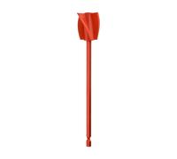 Zipsnip Cutting Tool Paint Mixer for Drill Suitable for Paint Epoxy Resin Mud Cement and More Power Drill Stirring Tools 1 to 5 Gallon Buckets Easy to Clean 1pc Fantikk (Red, 16. 5x3. 5cm)