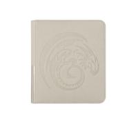 Dragon Shield Card Codex Zipster Binder - Small - Ashen White : 20 Pages Album :