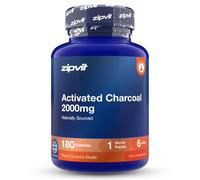 Zipvit Activated Charcoal 2000mg - High Strength - 180 Capsules