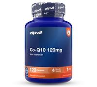 Zipvit CoQ10 120mg with Vitamin B1-120 Capsules - 4 Months Supply